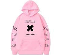 Nesthome Sam e Colby Hoodie Maniche Lunghe Donne Uomini Felpa Hip Hop Coppie Vestiti