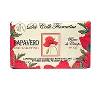 Nesti Dante Sapone Vegetale Papavero Inebriante 250g - Sapone Naturale Biodegradabile, Idratante Corpo e Viso, Saponetta per Pelli Sensibili, Saponetta Mani e Bagnoschiuma Solido