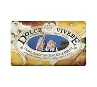 NESTI DANTE Dolce Vivere Capri Sapone (Aroma Zagara, Clementino E Basilico) - 3 Pezzi x 250 gr. (Totale 750 gr.)