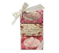 Nesti Dante Florence Italy Rose Soap Gift Set 3x150 g Edizione Limitata