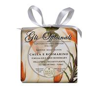 Nesti Dante Sapone Vegetale Gli Officinali Calla e Rosmarino - 200g - Naturale e Biodegradabile, con profumi intensi, ideale per Corpo, Viso e Pelli Sensibili, Saponetta mani