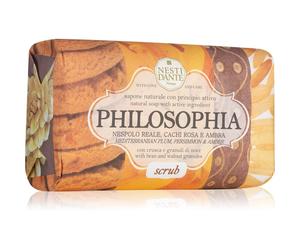 Nesti Dante Philosophia Scrub with Bran & Walnut Granules sapone naturale 250 g