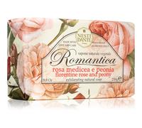 Sapone Rosa Fiorentina E Peonie - Nesti Dante Romantica Soap 250 g