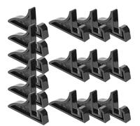 NESTINGHO 16 Pezzi Supporto per Foto e Certificati in Plastica Cavalletto da Tavolo Robusto per Esposizione di Opere d Arte Album e Cornici Piedistallo Multiuso per Casa Ufficio e Eventi