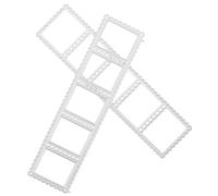 NESTINGHO 2 Pezzi Fustella in Acciaio al Carbonio per Progetti DIY, Forma Rettangolare, per Scrapbooking e Journaling Creativo