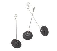 NESTINGHO 3 Pezzi Accessori Aereo Rc Carrello di Atterraggio in Metallo e Plastico per Modellismo Aereo da Costruire, Ammortizzante e Leggero, per Divertimento ed Educazione