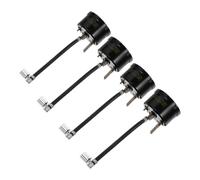 NESTINGHO 4 Pezzi Protezione Sovraccarico Frigorifero 1/4hp per Compressore, Nero in Plastica Montaggio Facile e Isolamento Termico, per Riparazioni Congelatore Domestico