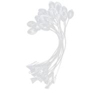 NESTINGHO Accessori Airbag Resistenti 20 in Plastica Orecchie Si Muovono per Cappello Orecchie Mobili Trasparenti per Cappelli Fai-da-te