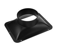 NESTINGHO Adattatore per Impianto di Ventilazione Base Quadrata in Plastica, Interfaccia per Purificazione Aria e Installazione Facile per Case e Spazi Commerciali