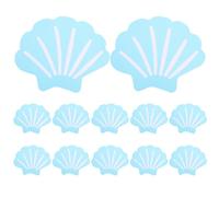 NESTINGHO Adesivi Antiscivolo per Bagno 12 a in Peva Blu, Superficie Strutturata, Autoadesivi Resistenti Senza Residui per e Doccia