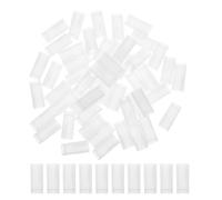 NESTINGHO Apribottiglie per Fiale in Plastica Bianco Taglio di Precisione per Apertura Facile di Bottiglie Ampolla 50 Pezzi per Uso Domestico e Professionale