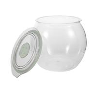 NESTINGHO Barattolo Biscotti in Plastica Trasparente con Coperchio Ermetico, capacità 4l, Facile da Pulire, per Organizzazione Cucina e Dispensa