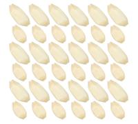 NESTINGHO Barche in Legno per Sushi 100 Pezzi, Piatti a Forma di Barca Beige, Versatili per Catering e Ristoranti, Design Naturale e Prevenzione delle Fuoriuscite