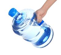 NESTINGHO Boccione Acqua 5 Litri Portatile in Plastico Blu Manico Ergonomico e Apertura Larga per Picnic e attività All'aperto