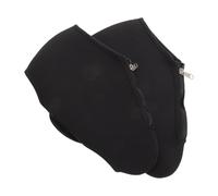 NESTINGHO Copri Pattini in Neoprene Nero per Proteggere Lame e Scarpe da Graffi, per Allenamento e Percorsi nel Parco, Taglia l (39-44)