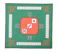 NESTINGHO Copritavolo Quadrato in Gomma Antiscivolo e Silenzioso per Giochi da Tavola come Poker e Mahjong, Tappetino Confortevole per Partite Casalinghe