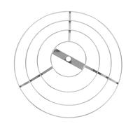 NESTINGHO Cornice per Paralume a Rete in Metallo 30 CM, Telaio per Baldacchino Sospeso in Ferro, Accessorio Portalampada per Camera da Letto e Soggiorno, Struttura per Lampada da Tavolo
