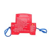 NESTINGHO Estintore Aerosol Auto Rosso 30g Plastico, Facile Installazione e Manutenzione, per Uso Marino e Camper