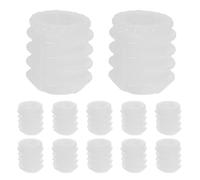 NESTINGHO Inserti in Plastica per Viti Cerniera M4 100 Pezzi, Tasselli a Espansione per Porte Armadio, Accessori per Riparazione e Stabilizzazione Mobili in Casa
