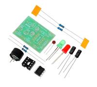 NESTINGHO Kit di Montaggio Elettronico Ne555 Circuito Lampeggiante a Doppio LED, 3 Pezzi per Pratica Saldatura e Attività Didattiche di Elettronica