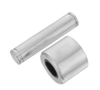 NESTINGHO Manico in Acciaio Argento per Cilindro Olio di Carrello Elevatore Finitura Lucida, Resistente e Affidabile per Centri Logistici e Magazzini