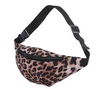 NESTINGHO Marsupio da Donna Stampa Leopardata in Pu Leggero, Borsa a Cintura alla Moda Multi-metodi di Utilizzo, per Viaggi e Shopping