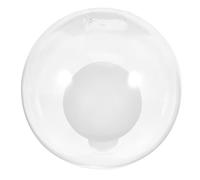 NESTINGHO Paralume in Vetro Trasparente Sfera per Lampade Soffitto Coprilampada Elegante e Facile da Installare Copertura Soffitto Contemporanea per Luci Decorative Ambientali