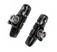 NESTINGHO Pastiglie Freno Bici C-Brake 1 Paio Alluminio Gomma Nere | Set Sinistro e Destro, per Bici da Corsa e Road Bike, Blocchi Silenziosi Arresto Deciso