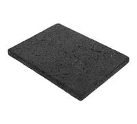 NESTINGHO Piastra Barbecue Coreana in Pietra Vulcanica 20x15 Cm per Pane | Superficie Liscia, Riscaldamento Uniforme, Uso Indoor e Outdoor