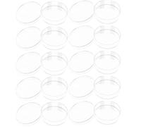 NESTINGHO Piatti di Petri in Plastica con Coperchio Trasparente 10 Robusti e Protettivi per Tissutali per Esperimenti Scientifici e Didattica in Aula