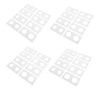 NESTINGHO Porta Monete Leggero e Resistente 400 in Adatto per Monete da 17,5mm a 31,5mm, per Esposizione e Organizzazione Numismatica per Collezionisti