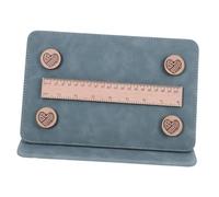 NESTINGHO Portamodelli per Maglieria Pieghevole Magneti, Supporto Portatile per Uncinetto e Accessori, Compatibile in Legno e Carta Rivestita, per Lavori Creativi in Movimento