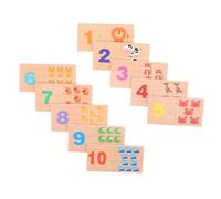 NESTINGHO Puzzle Montessori Educativo Numerico per Anni Gioco Interattivo di Riconoscimento Numerico e Apprendimento Tattile per Scuola dell'Infanzia e Casa