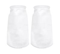NESTINGHO Sacchetti Filtro per Liquidi Alimentari 2 Pezzi Non Tessuto Pp Bianco Riutilizzabili per Filtrare Succo e Latte Maglia Fine 1um