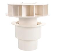 NESTINGHO Scarico Pluviale Sifone Pvc Bianco di Sifonamento per Drenaggio, Adatto per Pavimenti e Montaggio su Tetto