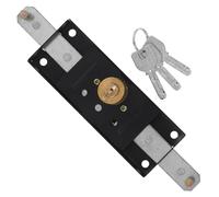 NESTINGHO Serratura Porta Avvolgibile Kit Completo per Serranda Garage e Magazzino Funzione Antifurto e Montaggio Veloce