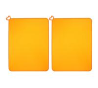 NESTINGHO Set 2 Pezzi Tappetini Antiscivolo in Silicone per Stampante 3d Photosensitive, Facili da Riporre e Stabili, Accessori per Stampanti Dlp Sla