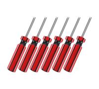 NESTINGHO Set di 6 Strumenti in 45 e Pp, Design Multifunzionale per Installazione e Rimozione Nucleo Valvola Pneumatici per Riparazione e Auto