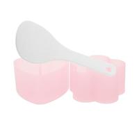 NESTINGHO Set di Stampi per Onigiri e Sushi in Pp con Cucchiaio Piccolo, Forma Fiore di Prugno e Cuore, per Cucina e Pasti in Famiglia, per Preparazioni Creative e Veloci