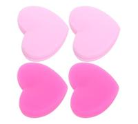 NESTINGHO Smorzatore Vibrazioni per Racchetta da Tennis 4 Pezzi in Silicone | Forma a Cuore, Assorbimento degli Urti, Adatto a Diverse Racchette da Tennis