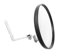 NESTINGHO Specchio Convesso Stradale da 16cm in Plastico e Metallo per Sicurezza e Prevenzione Furti, Facile da Installare, per Garage e Monitoraggio Stradale