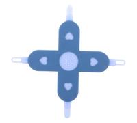 NESTINGHO Strumento per Cura Ragazzo Ragazza 4 in 1 Design a Croce per Rimozione Cerume e Pulizia Naso in Pp e Pet Colore Blu e Ragazzo Ragazza