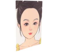 NESTINGHO Strumento per Pittura del Viso Riutilizzabile e Lavabile Modelli Vari per Esercitazioni su Volti Umani per Adulti e Ragazzo Ragazza, per Pratica di Trucco Professionale