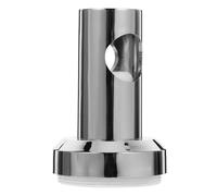 NESTINGHO Supporto Doccetta da Parete in Abs Design Stabile e Installazione Semplice, Porta Soffione Doccia Argento per Bagno Moderno