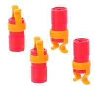 NESTINGHO Supporto Porta Viti e Morsetti a Vite ABS 4 Pezzi Pinze di Fissaggio, Kit Utensili per Lavorazione Legno, Clip Porta Punta per Utensili Falegnami