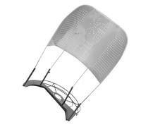 NESTINGHO Telaio di Supporto Efficiente e Facile da Usare in Acciaio Inossidabile Argento Accessorio per Mietitrice di Riso per Tosaerba per Raccolto di Grano e Giardino