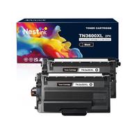Nestink TN3600XL TN-3600XL TN 3600XL TN-3600XLBK Toner compatibile con Brother DCP-L5510DW HL-L5210DN HL-L5210DW HL-L5215DN HL-L6210DW HL-L6410DN HL-L6415DN MFC-EX910 MFC-L5710DN MFC-L5710DN MFC-L5710