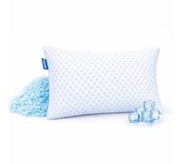 Nestl King Size Cooling Pillow for Sleeping 1 Pack, Luxury Shredded Memory Foam King Pillow, Adjustable Cold Gel Pillows for Hot Sleepers, Supportive Cool Pillows for Side, Back, Stomach Sleepers