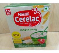 Nestlé CERELAC Baby Cereal with Milk, Multigrain Dal Veg-Da 12 mesi MAGGIO...