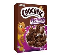 Nestlé Chocapic Protein Cereal, cereali integrali con cioccolato, custodia da 12 once